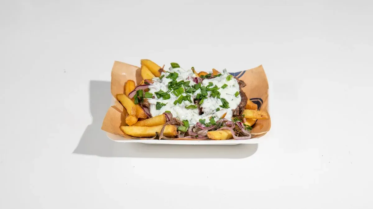 Fryty z wołowiną