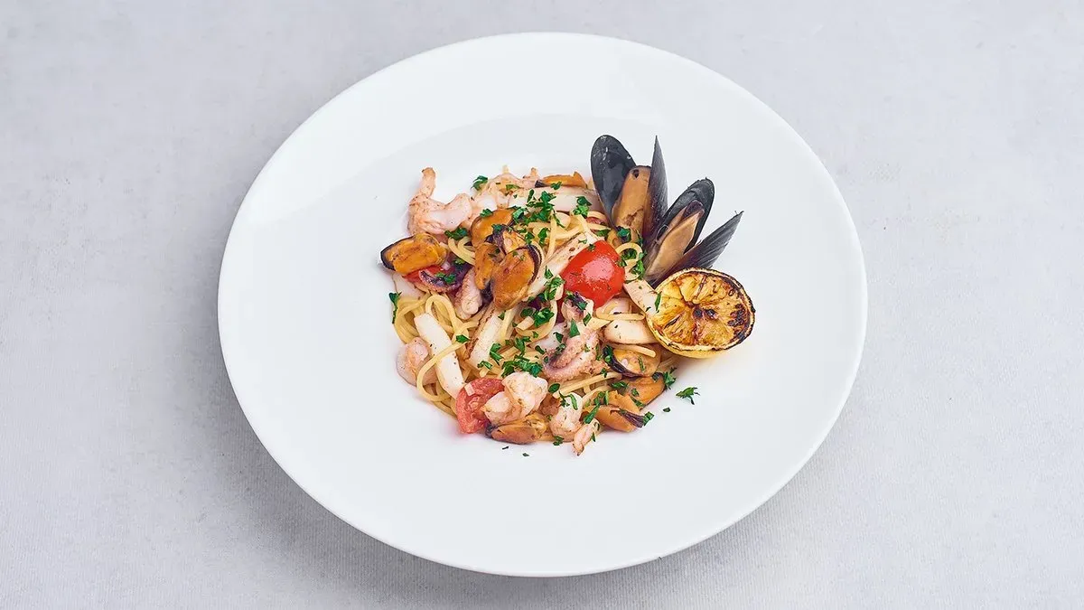 Spaghetti frutti di mare