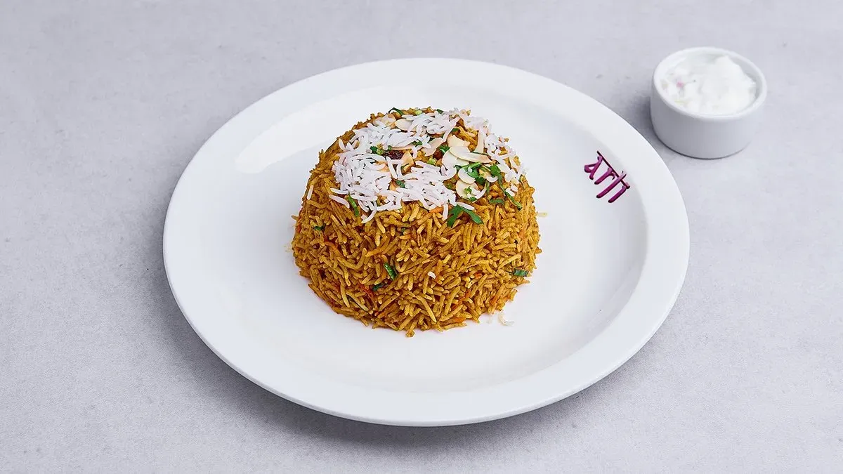 Prawns biryani