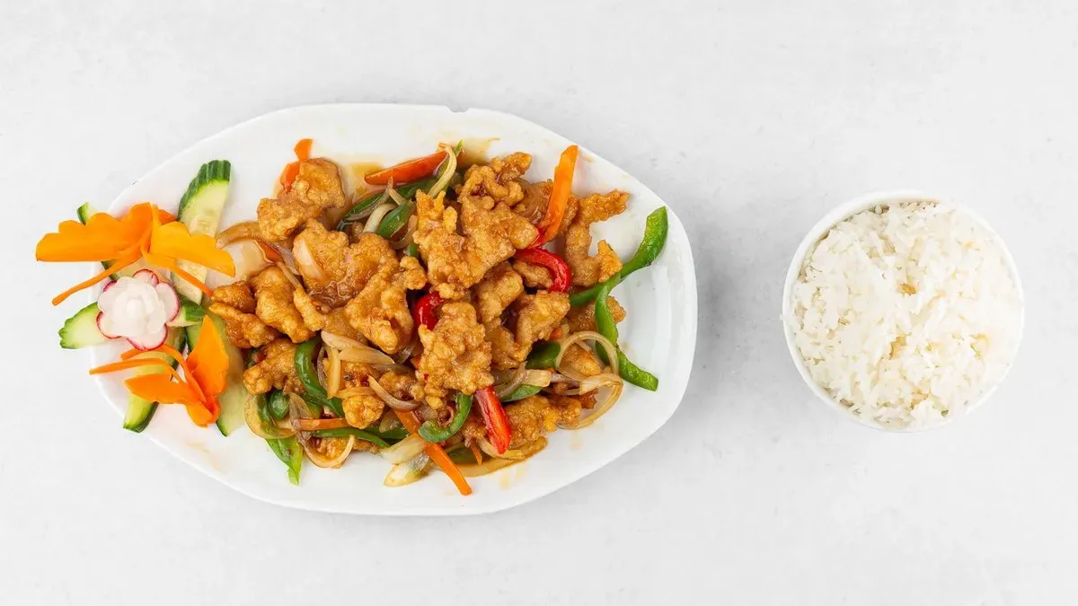 Sweet and sour chicken