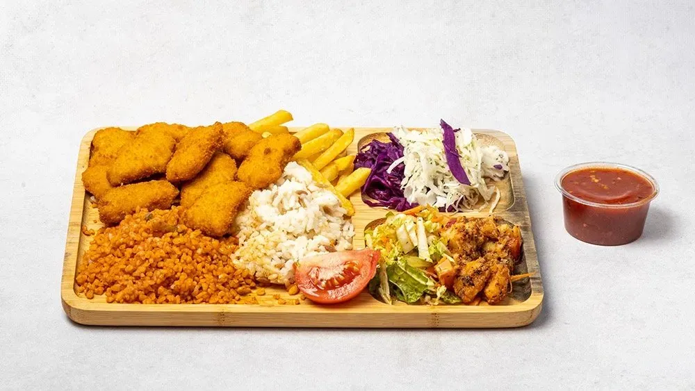 Zestaw kebab wołowy