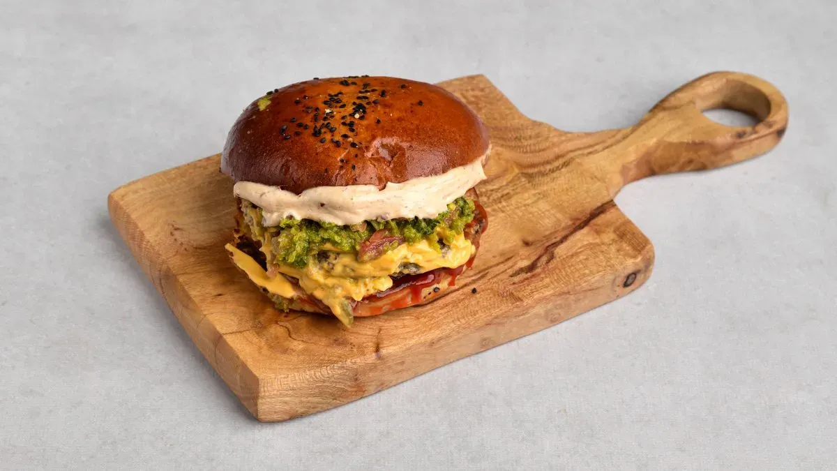Hamsmash burger