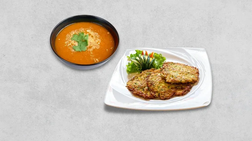 Zupa dnia + danie vege