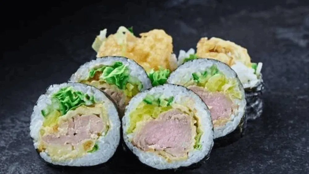 Futomaki Tuńczyk w Tempurze