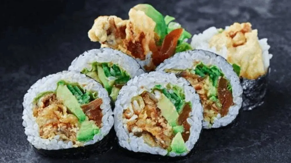 Futomaki Węgorz w Tempurze