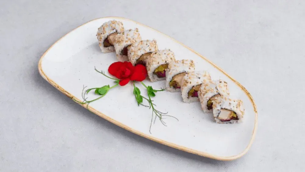 Tofu cytrusowe w panko (wege)