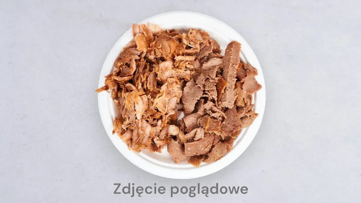 Podwójne mięso (kanapka/placek)