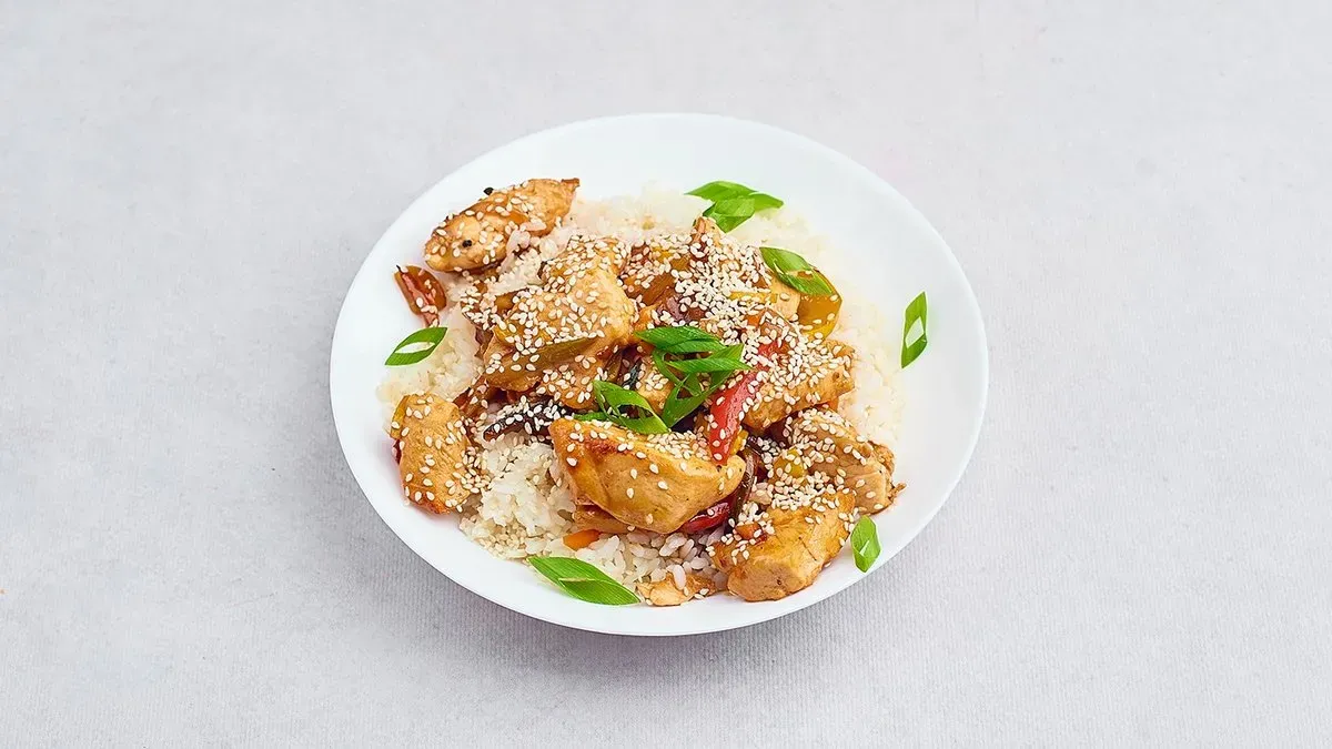 Kurczak w sosie teriyaki