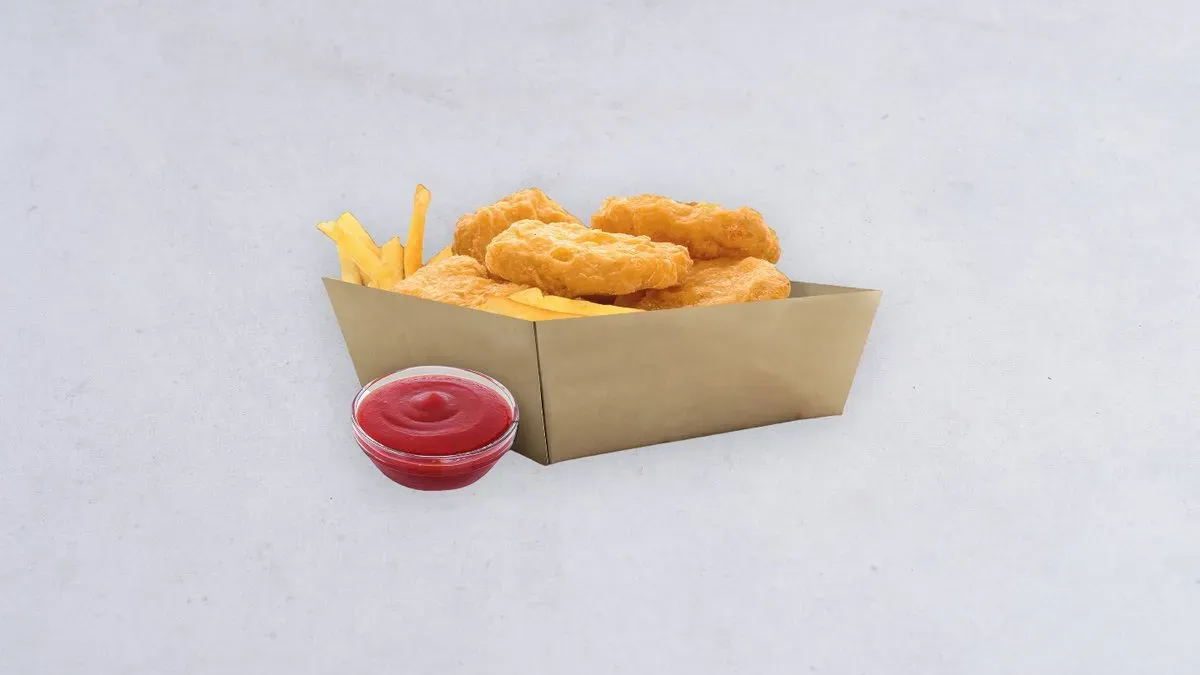 Nuggetsy z frytkami
