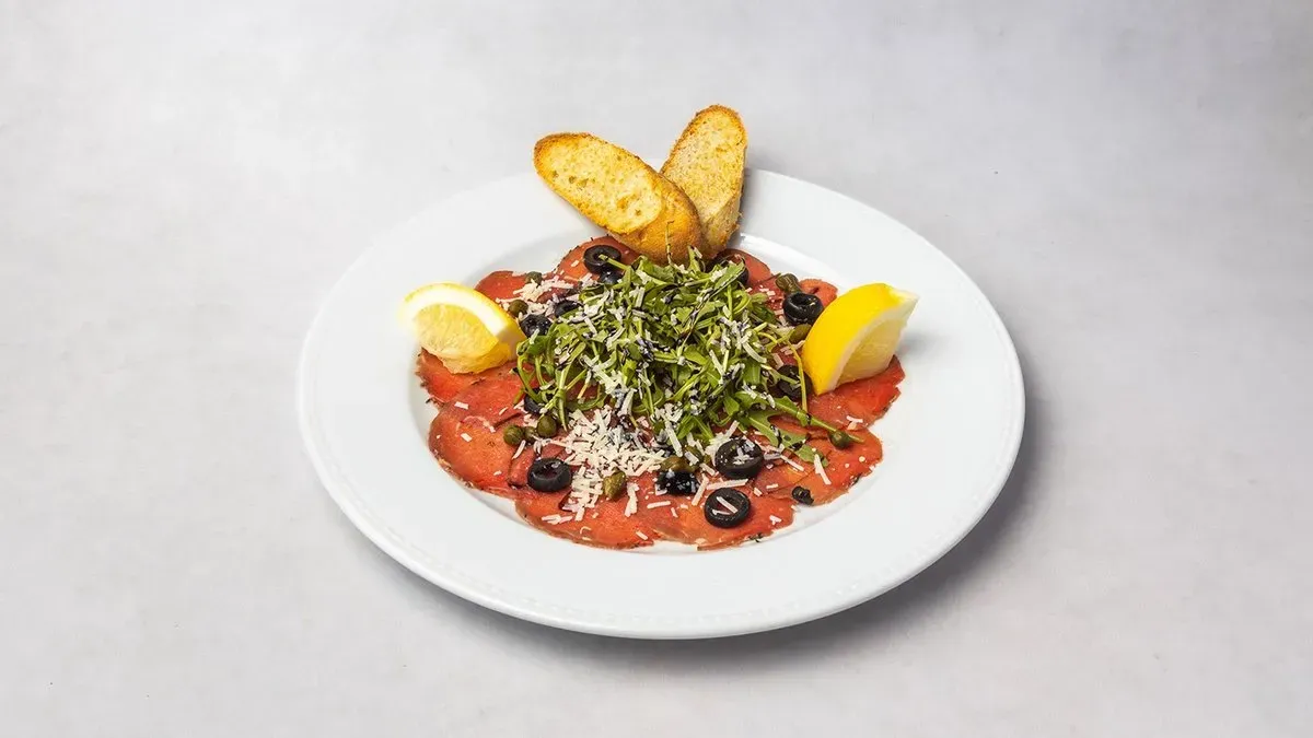 Carpaccio z polędwicy wołowej