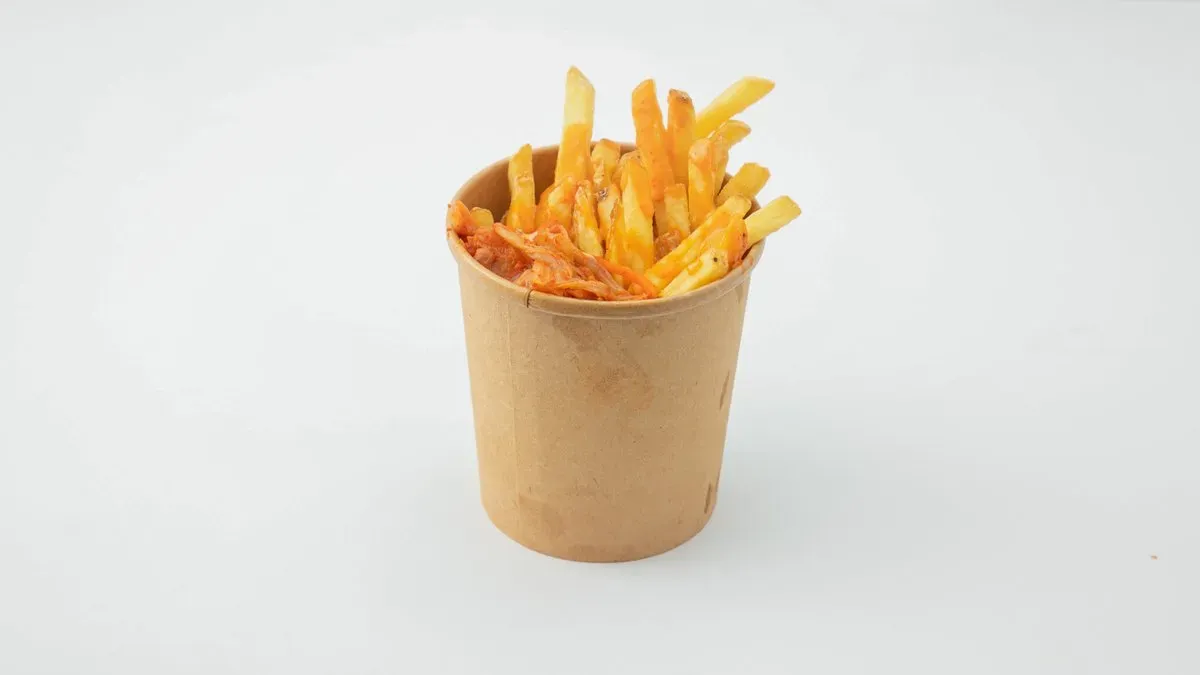 Kimchi fries pork