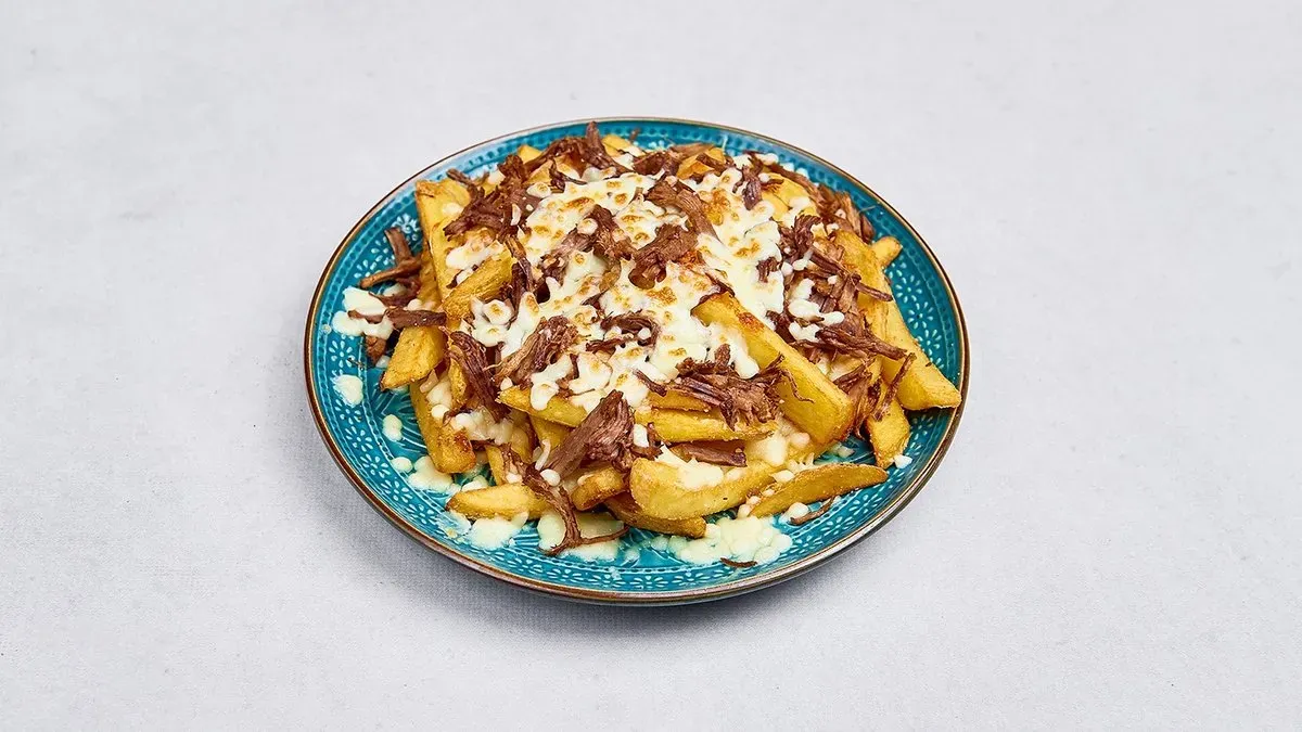 Frytki con carne z ziemniaka