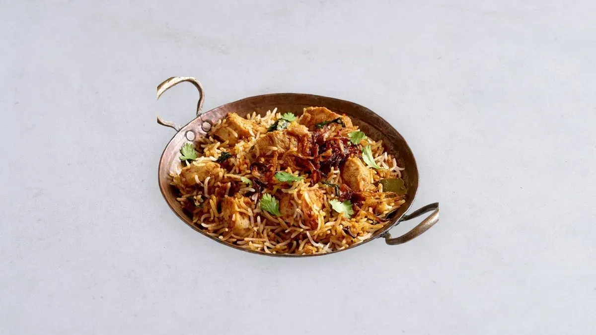 Lamb biryani
