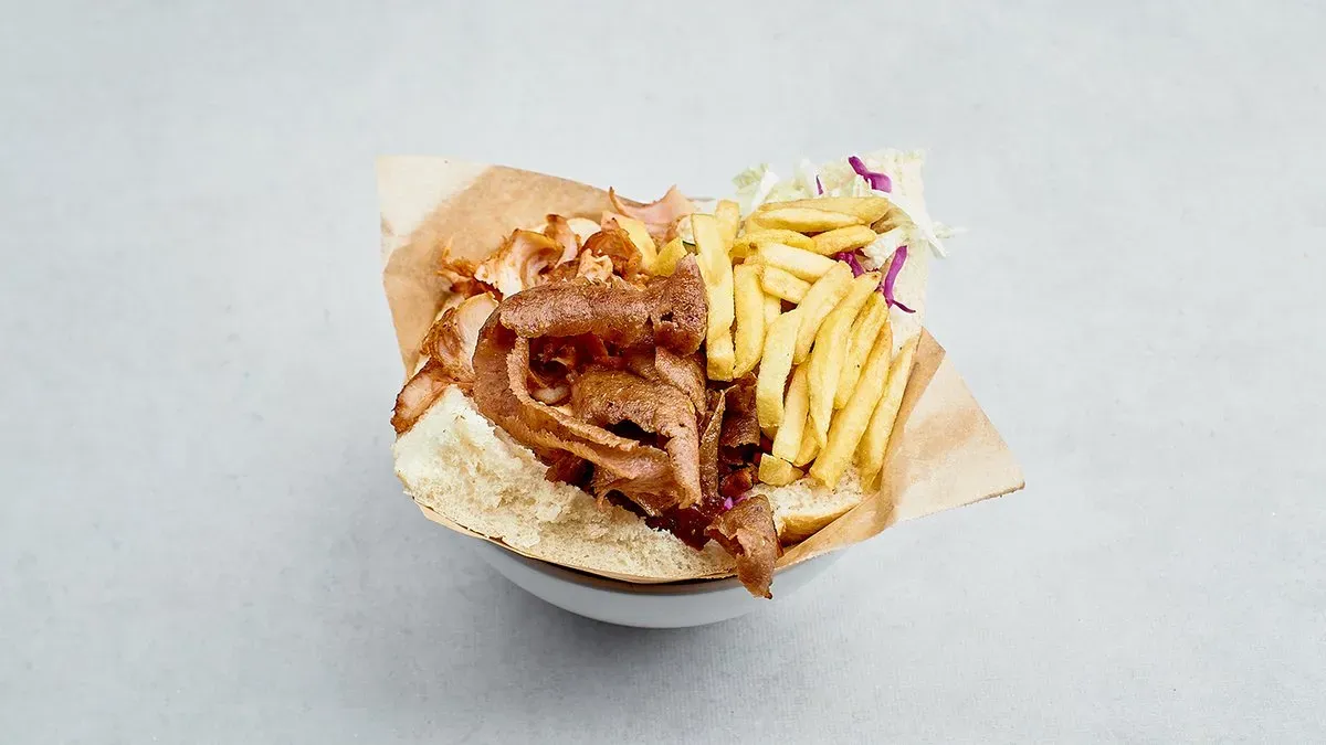 Fryto kebab na grubym