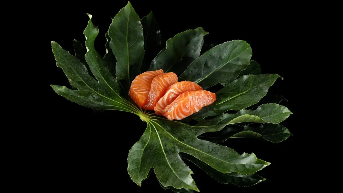 Sashimi łosoś