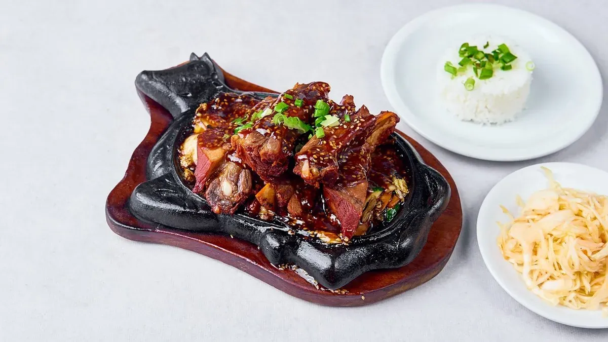 Żeberka teriyaki
