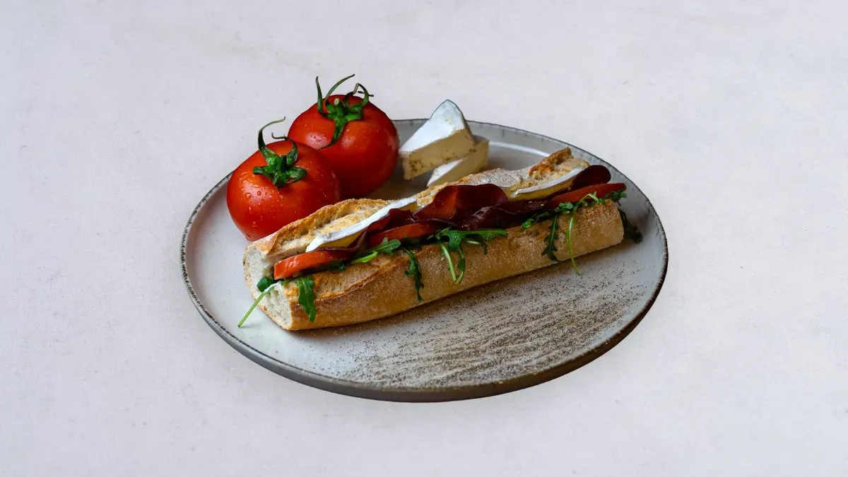 Bagietka z szynką parmeńską