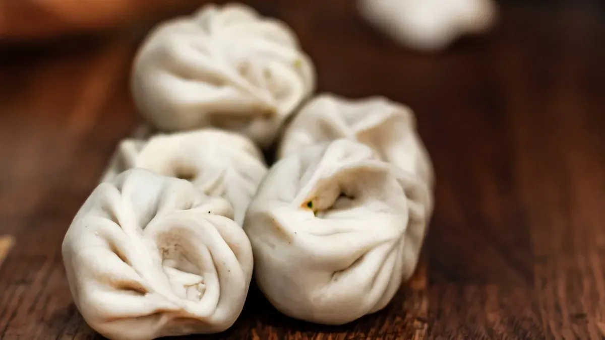 Momo z warzywami