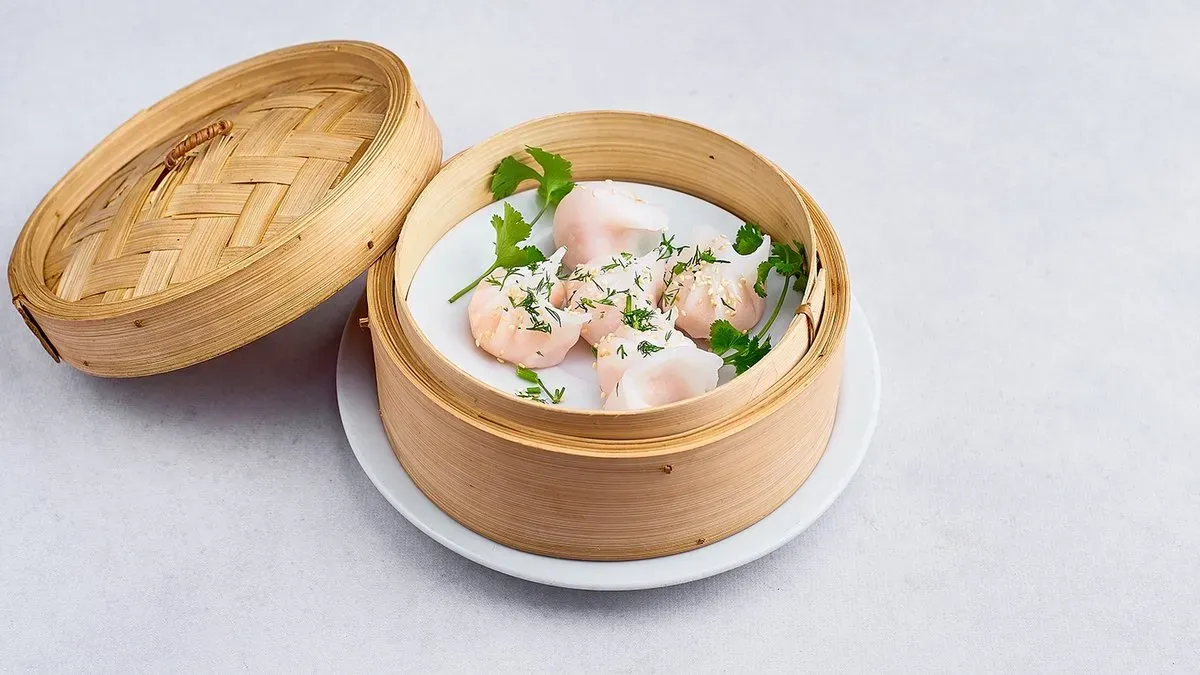 Pierożki Dim Sum z krewetkami