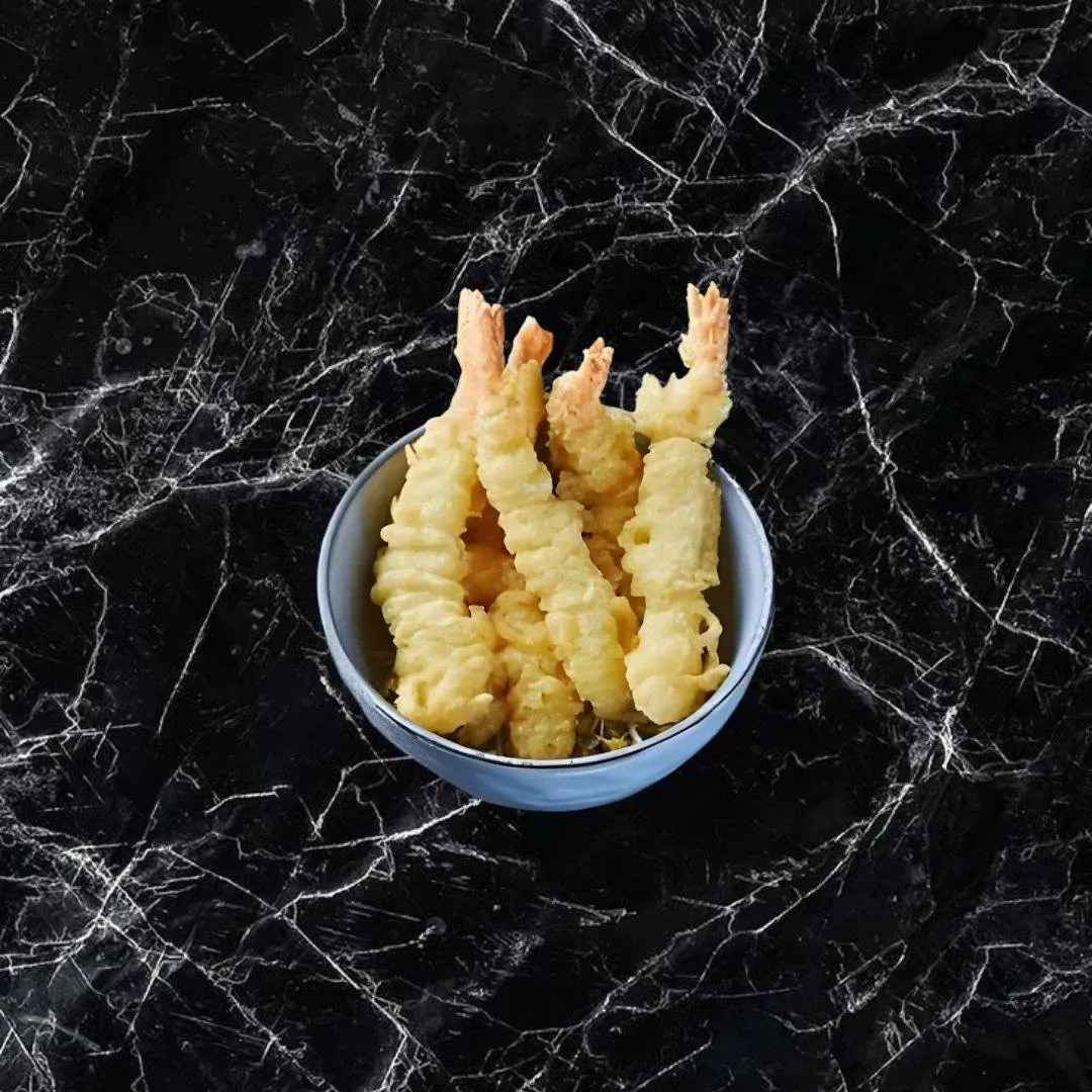Krewetki w tempure