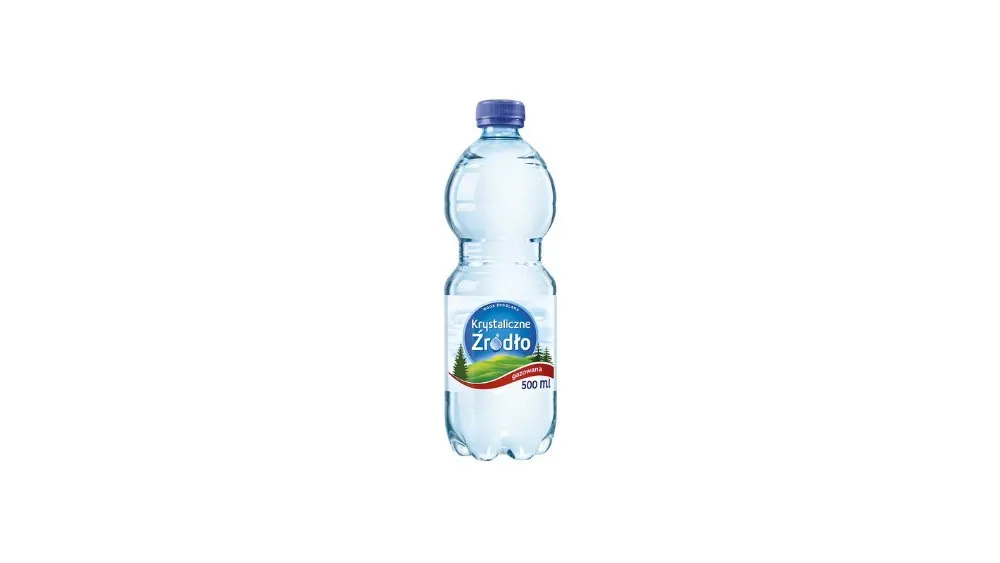 Krystaliczne Źródło woda gazowana 0,5 l